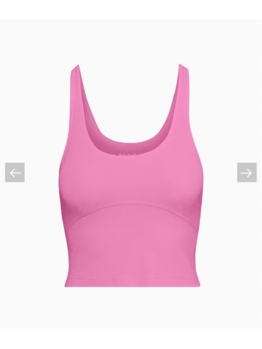 Aritzia Tna Butter Bound Sports Tank Pink Size XS - Picture 5 of 9